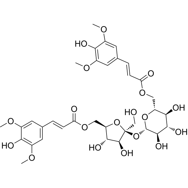 6,6'-Di-O-sinapoylsucrose Chemical Structure
