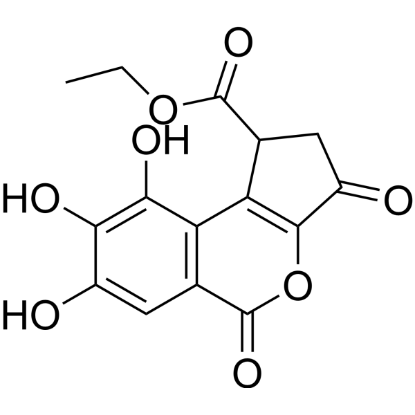Ethyl brevifolincarboxylate Chemical Structure