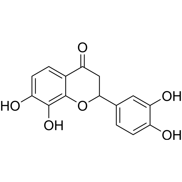 7,8,3',4'-Tetrahydroxyflavanone Chemical Structure