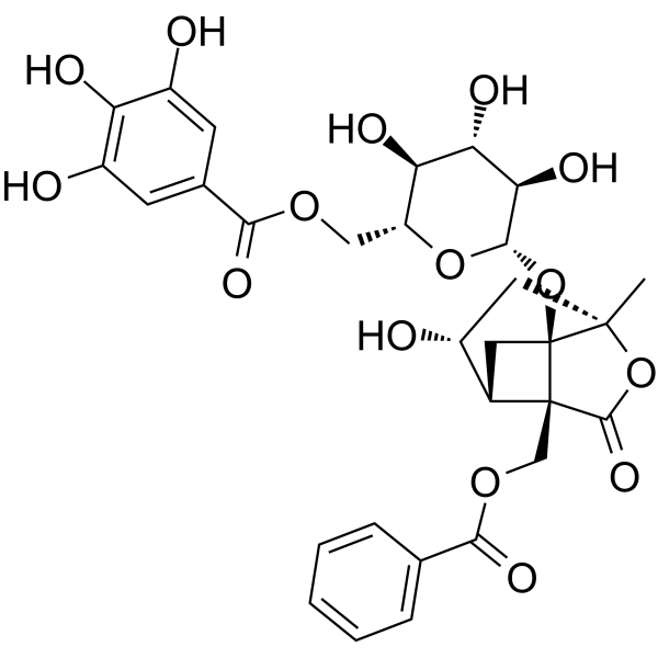 Galloylalbiflorin Chemical Structure