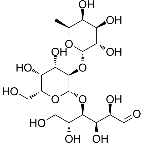 2'-Fucosyllactose Chemical Structure