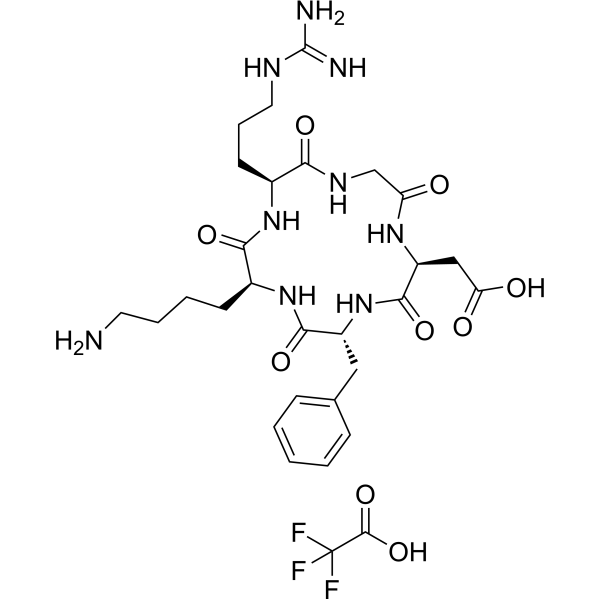 Cyclo(-RGDfK) TFA Chemical Structure