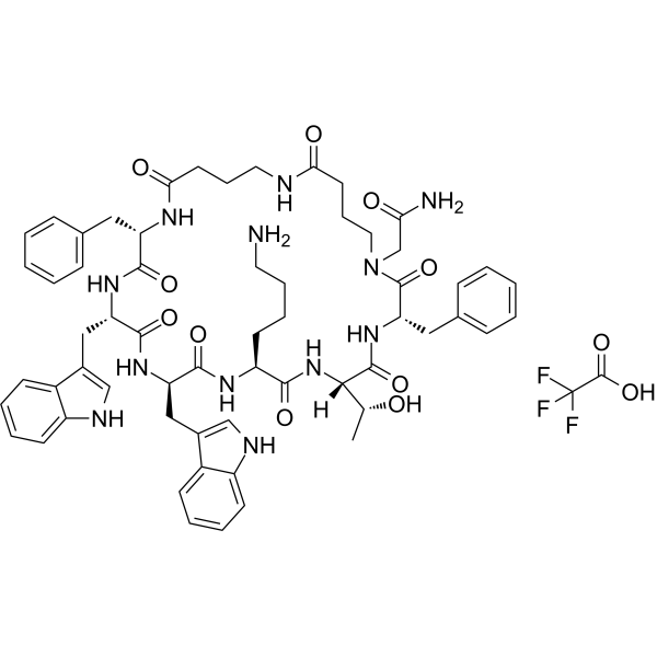 Veldoreotide TFA Chemical Structure