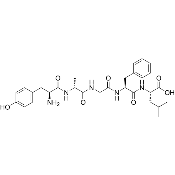 [D-Ala2]leucine-enkephalin Chemical Structure