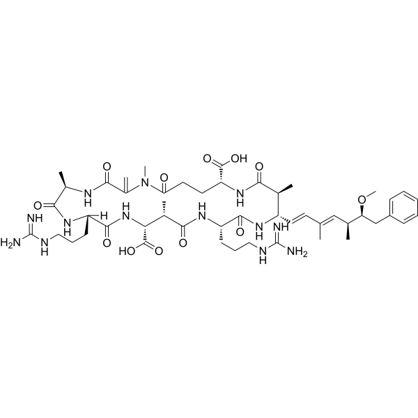 Microcystin-RR Chemical Structure