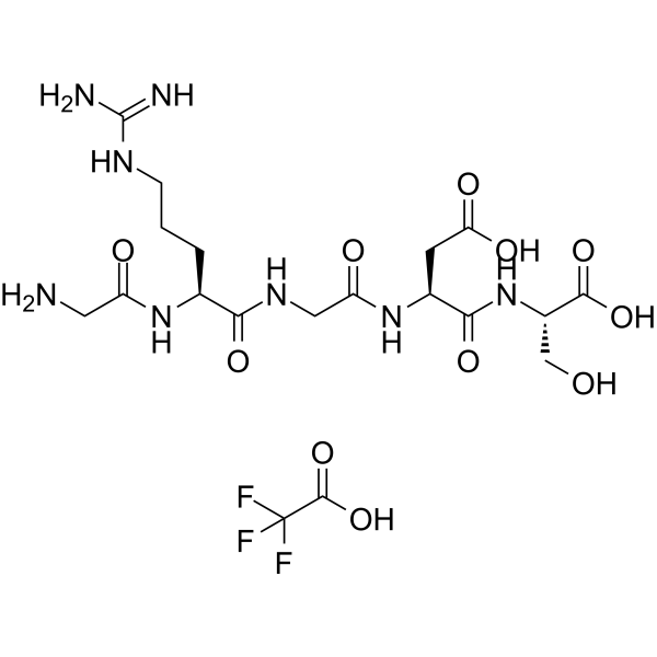Gly-Arg-Gly-Asp-Ser TFA Chemical Structure