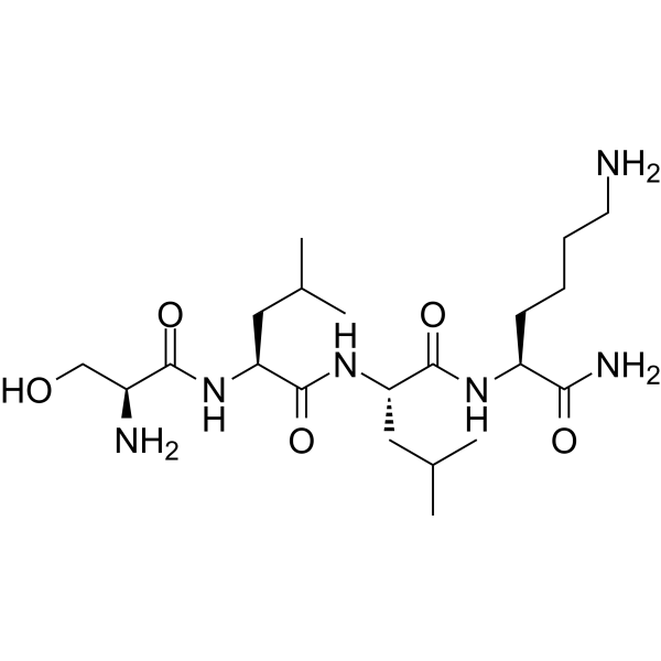 SLLK, Control Peptide for TSP1 Inhibitor Chemical Structure