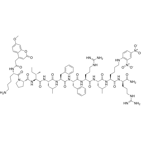 Cathepsin D/E Substrate, Fluorogenic Chemical Structure