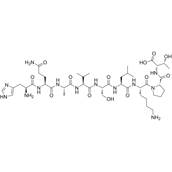 PKC-ε translocation inhibitor peptide Chemical Structure