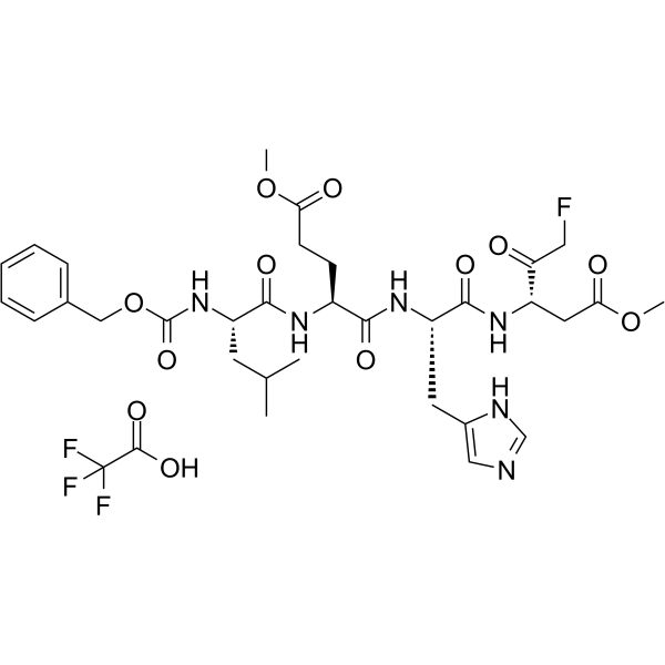 Z-LEHD-FMK TFA Chemical Structure
