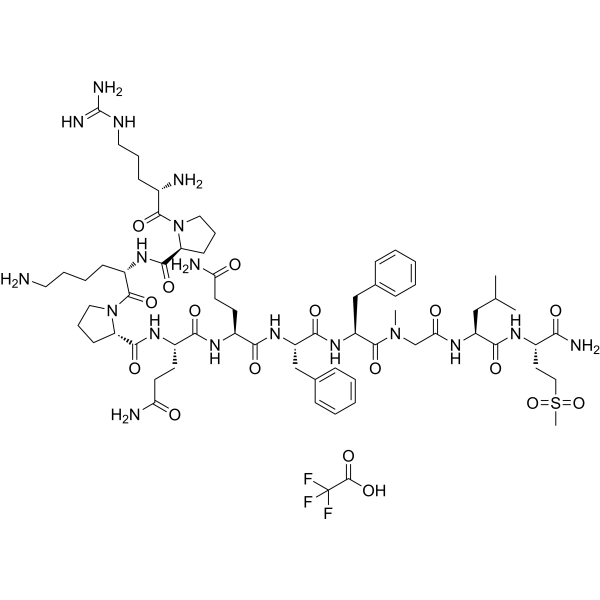 [Sar9,Met(O2)11]-Substance P TFA