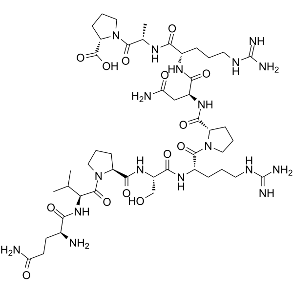 Dynamin inhibitory peptide Chemical Structure
