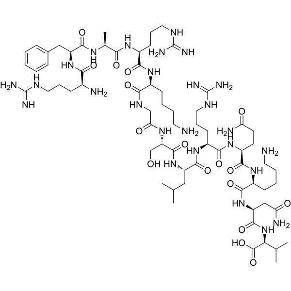 [Ser25] Protein Kinase C (19-31) Chemical Structure