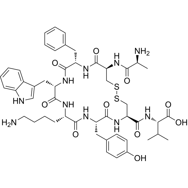 Urotensin II-related peptide Chemical Structure