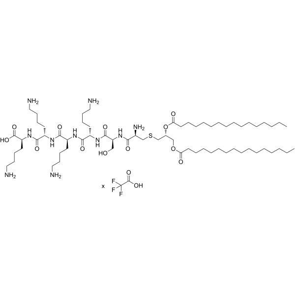 Pam2CSK4 TFA Chemical Structure