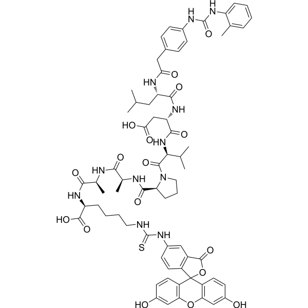 LDV-FITC Chemical Structure