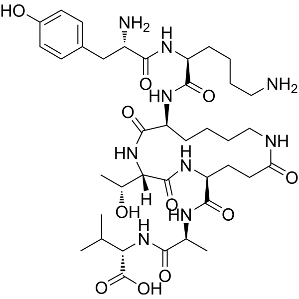 PDZ1 Domain inhibitor peptide Chemical Structure