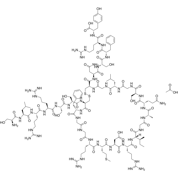 Carperitide acetate