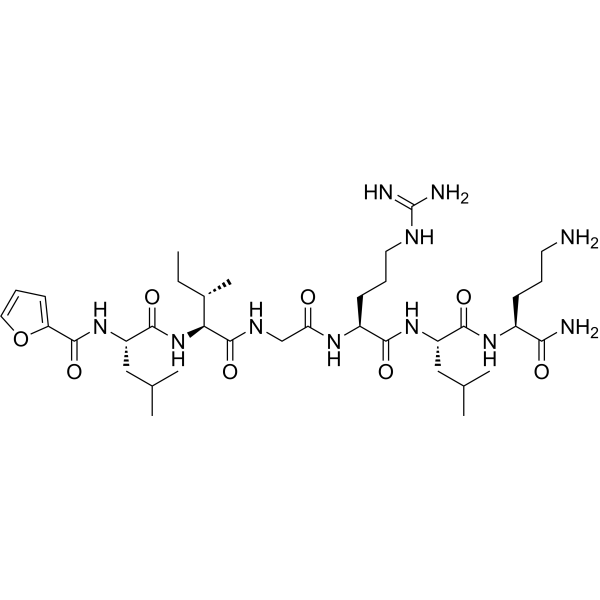 2-Furoyl-LIGRLO-amide Chemical Structure