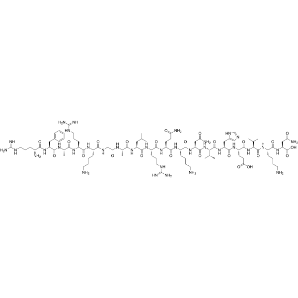 Protein Kinase C (19-36) Chemical Structure
