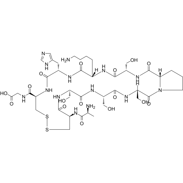 Transdermal Peptide Disulfide Chemical Structure
