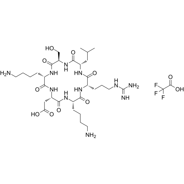 cyclo(RLsKDK) TFA Chemical Structure