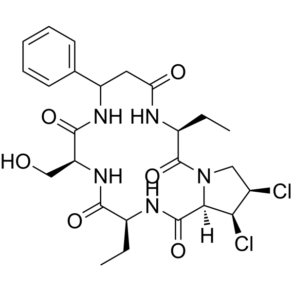 Astin C Chemical Structure