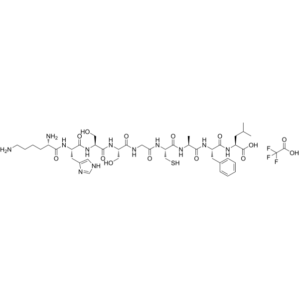 Shepherdin (79-87) (TFA) Chemical Structure