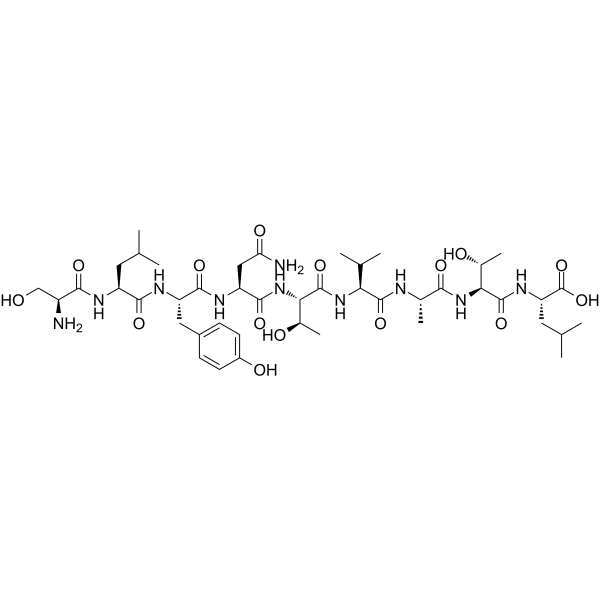 HIV p17 Gag (77-85) Chemical Structure