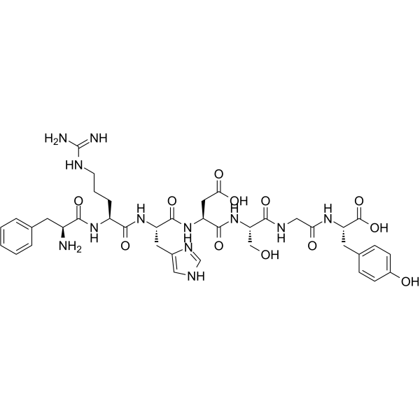 β-Amyloid (4-10) Chemical Structure