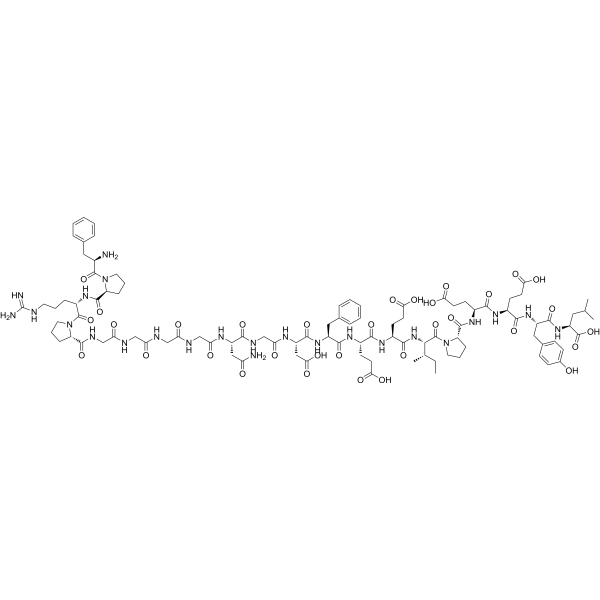 Bivalirudin Chemical Structure