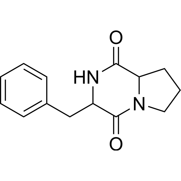 Cyclo(Phe-Pro) Chemical Structure