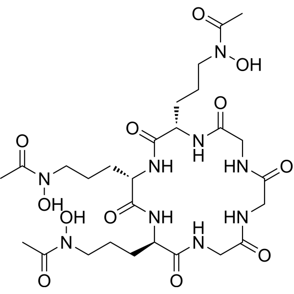 Ferrichrome Iron-free Chemical Structure