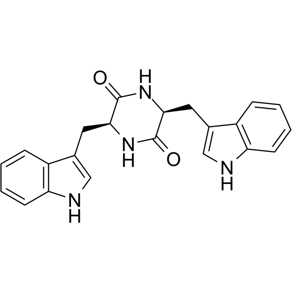 Cyclo(L-Trp-L-Trp) Chemical Structure