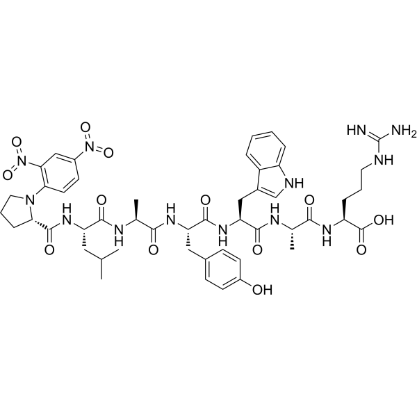 MMP-8/MMP-26 Fluorogenic substrate Chemical Structure
