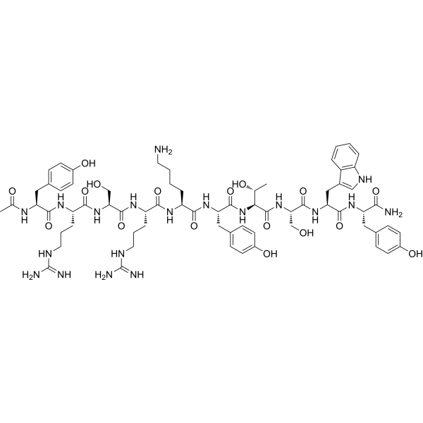 Acetyl decapeptide-3 Chemical Structure