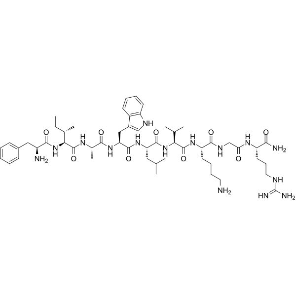 GLP-1(28-36)amide Chemical Structure