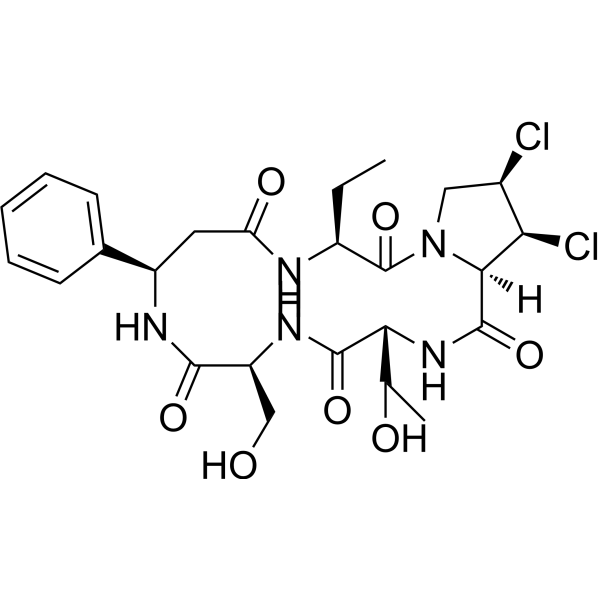 Astin B Chemical Structure