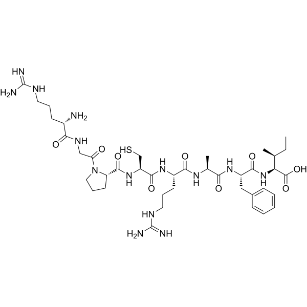 Urinary Trypsin Inhibitor Fragment Chemical Structure