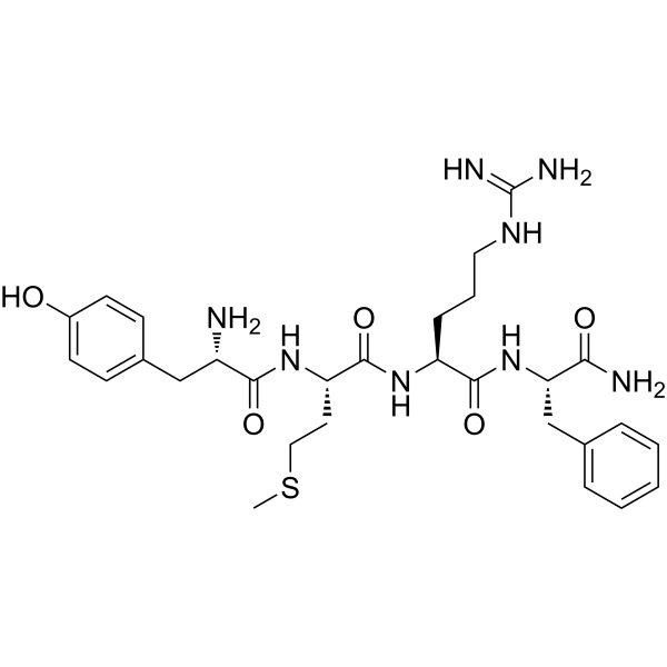YMRF-NH2 Chemical Structure