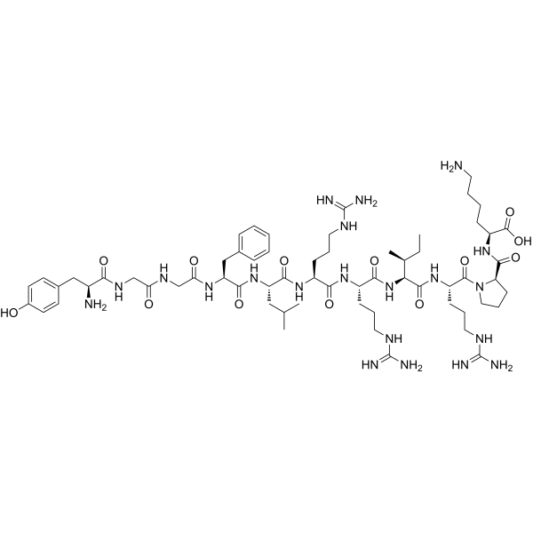 [DPro10] Dynorphin A (1-11), porcine Chemical Structure