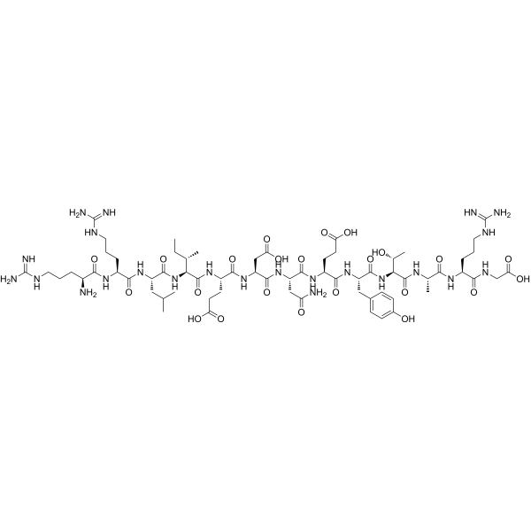 pp60v-src Autophosphorylation site Chemical Structure