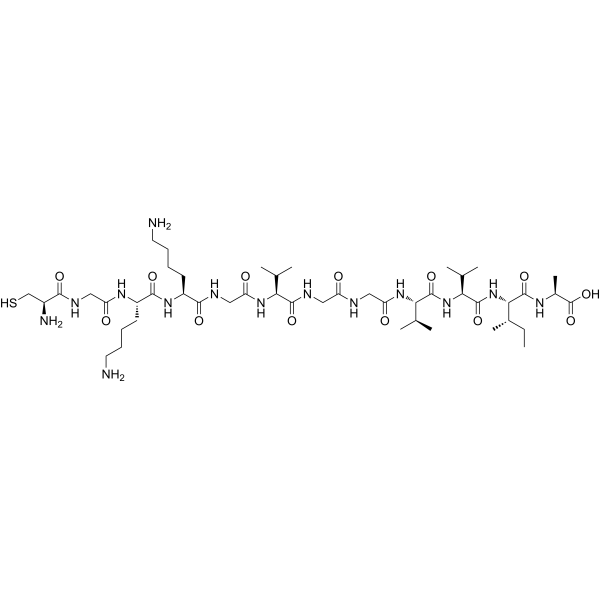 Cys-Gly-Lys-Lys-Gly-Amyloid β-<em>Protein</em> (36-42)
