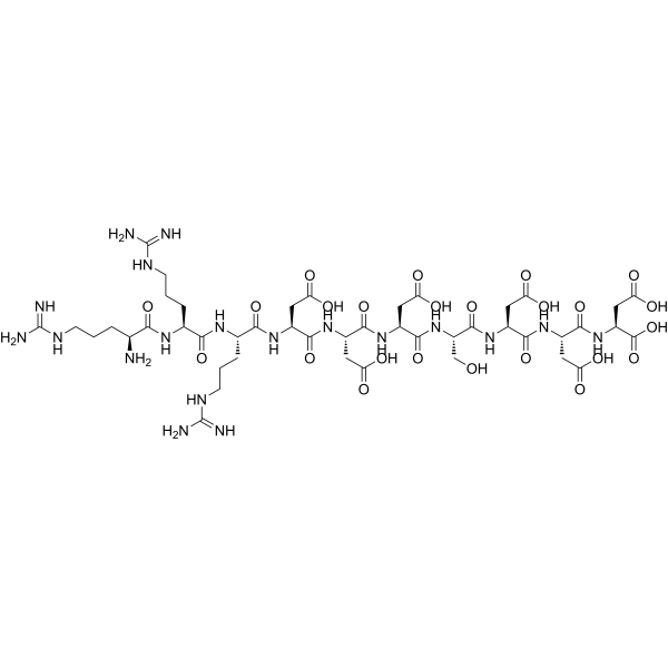 Casein Kinase 2 Substrate Peptide Chemical Structure