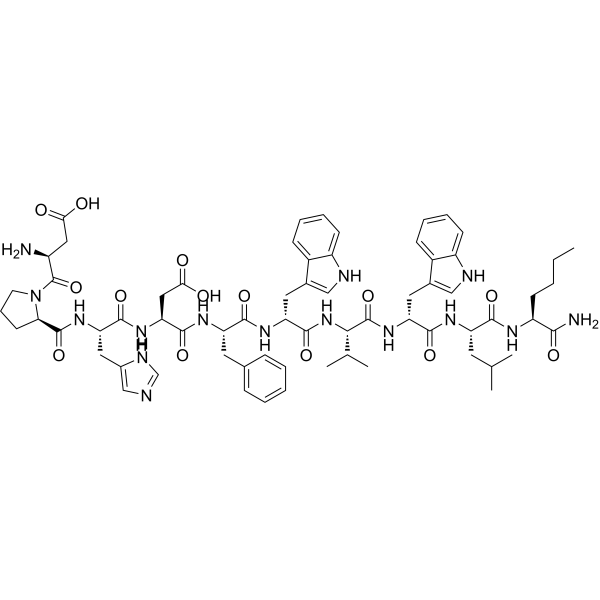 (D-Pro2,D-Trp6,8,Nle10)-Neurokinin <em>B</em>
