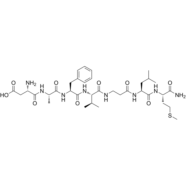 (β-Ala8)-Neurokinin A (4-10) Chemical Structure