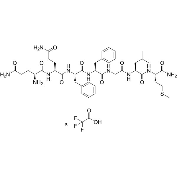 Substance P (5-11) (TFA) Chemical Structure