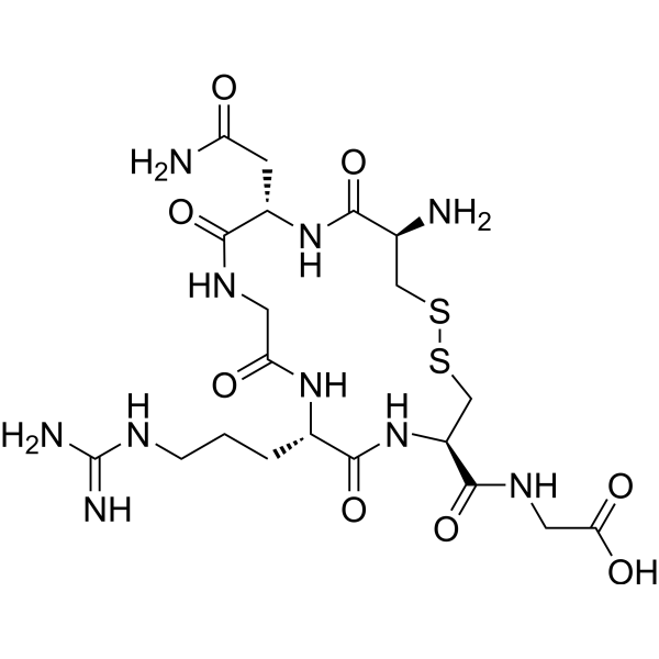 Aminopeptidase N Ligand (CD13) NGR peptide Chemical Structure