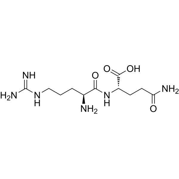 Arginyl-Glutamine Chemical Structure