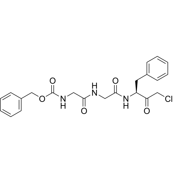 Z-GGF-CMK Chemical Structure